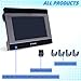 CNCTOPBAOS 7 Inch Wecon IN1072 HMI Human Machine Interface,PI Studio Industrial Display Screen TFT Touch Screen with RS232/422/485 Serial Port,Type C 128MB Flash 64MB RAM for Industrial Automation