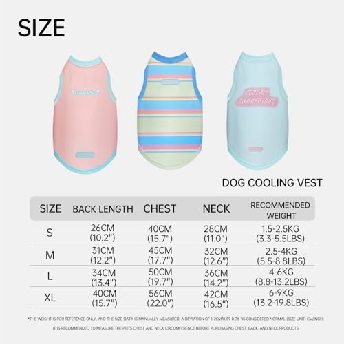Chemise en coton doux pour chien XL t-shirt respirant à rayures roses - 6