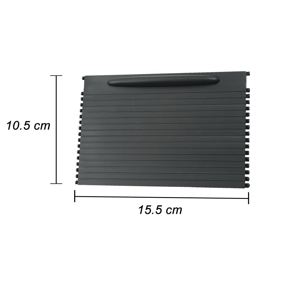 Hacreyatu Car Front Center Console Cup Holder Roller Blind Cover Fit for Porsche Cayenne 2003-2010 7L5862531