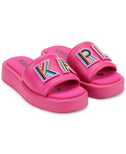 Image of KARL LAGERFELD Women's Opal Embellished Platform Sandal