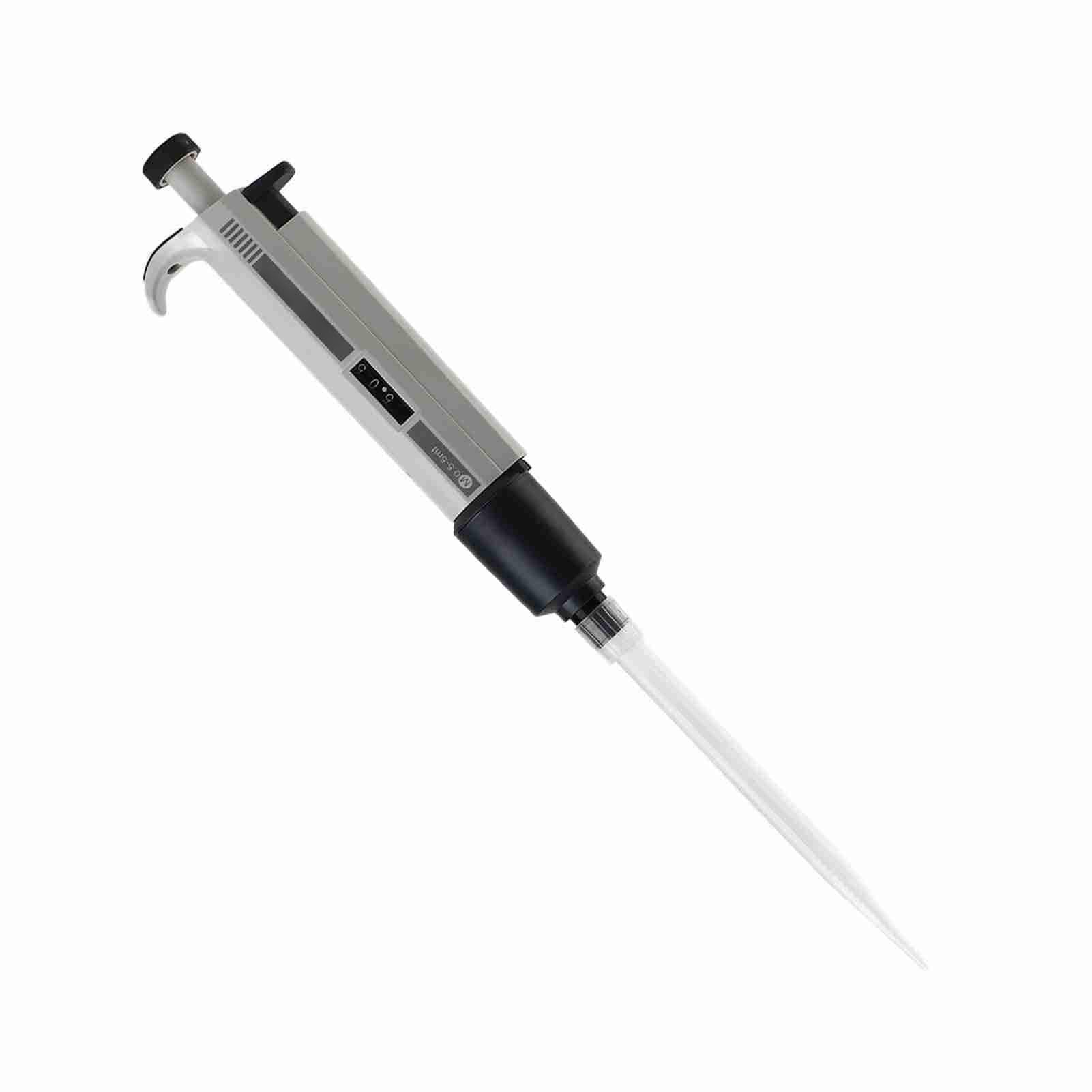 M5000 Volumen-Mikropipette, M5000 1000–5000 Ul, Einstellbares Manuelles Volumen-Mikropipette, Professionelle Pipette für Wissenschaftslabor-Pipettierzubehör