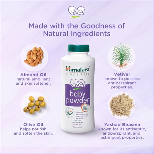 Image of Himalaya Baby Shampoo (400ml) + Baby Powder (700g) - Combo Set| No.1 Doctor Recommended Brand