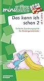 miniLÜK: Das kann ich schon 2: Einfache Zuordnungsspiele für Kindergartenkinder: Knobelkiste / Knobelkiste 2 (Alles klar!: Knobelkiste)