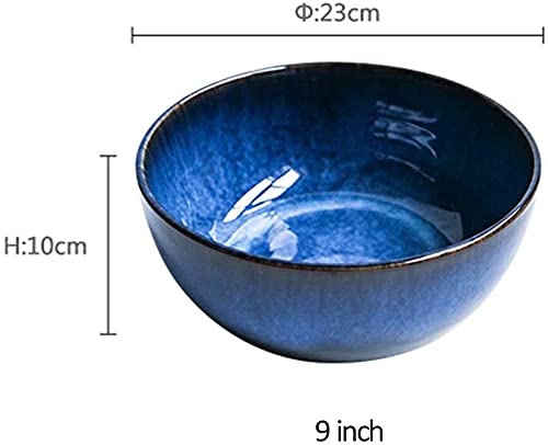 Amazon.com | CZTOOL Bowls 9 Inch Extra Large Stoneware Salad
