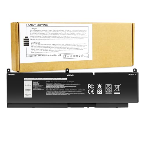 PKWVM Laptop Battery Compatible with Dell Precision 7550 7750 7560 7760 Series Workstation Notebook...