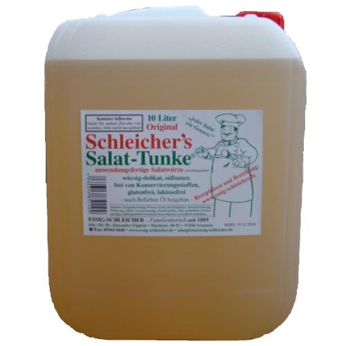 Original Schleicher's Salat-Tunke | Salat Dressing | 10 Liter