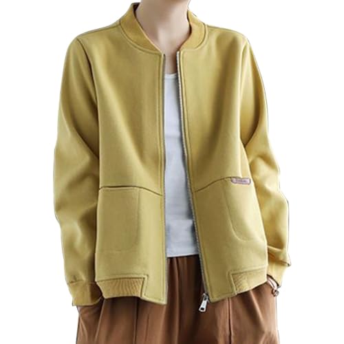 YEJUAWEN �A�E�^�[ �W���P�b�g ���f�B�[�X �W�b�v�A�b�v �g���[�i�[ ���� �H�~ ���n �V���v�� �J�W���A�� 5�J���[ �t �H WEN033 (M, �C�G���[)
