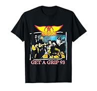 Aerosmith band merchandise design. Authentic Licensed Bravado Aerosmith Merchandise Legal and Official Aerosmith Merchandise in partnership with Bravado International Group, a Universal Music Group Company; 2022 Lightweight, Classic fit, Double-needl...