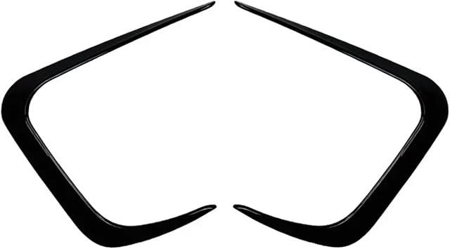 Compatible With M/W 3 Series G20 G21 LCI Sport 2023 Front Bumper Air Vent Trim Intake Frame Grille Splitter Spoiler Canard Lip AccessoriesBlack