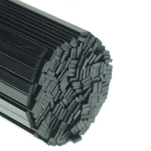 10pcs 0.3x2 0.3x3 0.3x30 0.4x10 0.5x3 0.5x5 0.5x10 0.5x15mm Carbon Fiber Strip for AC Fixed Wing Rod Length 500mm Carbon Fiber Rods(0.3x2mm)