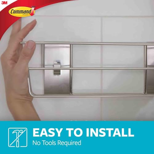 Image of Command Shower Caddy, 1 Caddy, 4 Large Strips