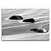 Produktbild CALVENDO Premium Textil-Leinwand 120 x 80 cm Quer-Format Lavasteine am Strand/Island, Leinwanddruck von Marcel Schäfer