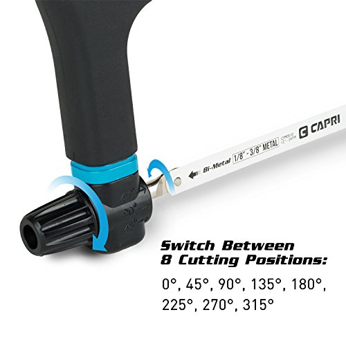 Capri Tools High Tension Multi-Angle Hacksaw