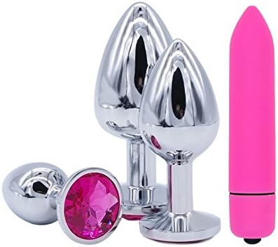 Domi Mujer vaginale erótico Massager Acero Inoxidable Butt ...