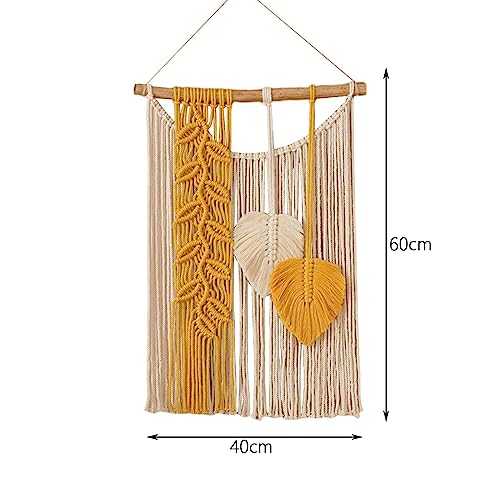 Generic Pendurar na parede macramê tapeçaria tecida estilo boho borlas pingente boêmio macramê arte