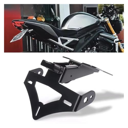 Support de plaque d'immatriculation moto pour sorties week-end Speed Triple 1200 - 5