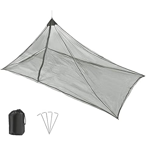 GWHOLE Camping Moskitonetz mit Reißverschluss Leicht Insektenschutz Cover