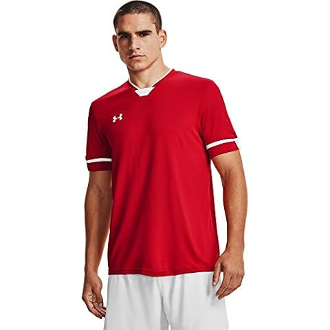 Under Armour Maillot Squad Rouge/Blanc Cover