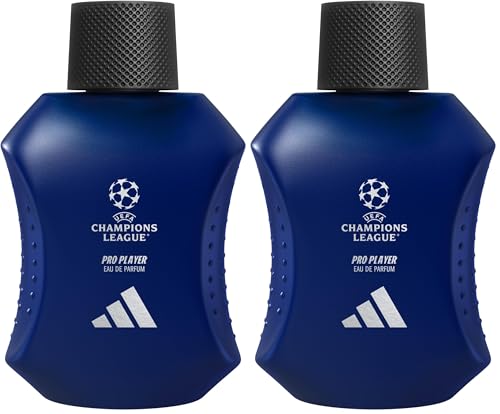 Adidas UEFA Champions League parfum Pro Player lot de 2 contre la perte de fraîcheur