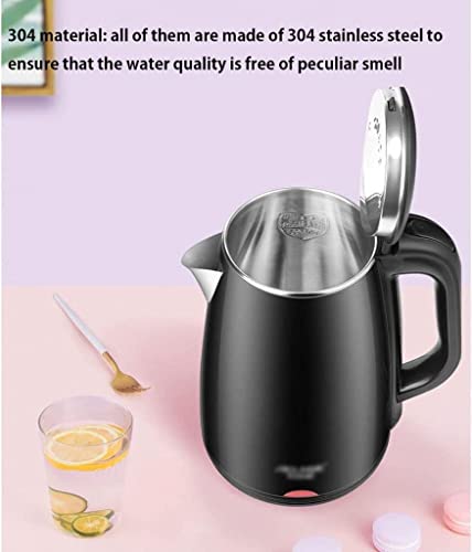 Hervidor eléctrico de acero inoxidable 1.8L rosa miniatura 4
