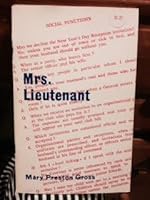 Mrs. Lieutenant B000ROFZ2W Book Cover