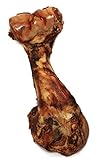 K9 Connoisseur Single Ingredient Dog Bones Made In USA For Large Breed Aggressive Chewers All Natural Long Lasting Meaty Mammoth Marrow Filled Bone Chew Treat Best For Dogs Over 50 LBS -Jumbone 1 Pack