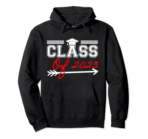 Graduación Her Him High School College Class de 2023 Divertido Sudadera con Capucha