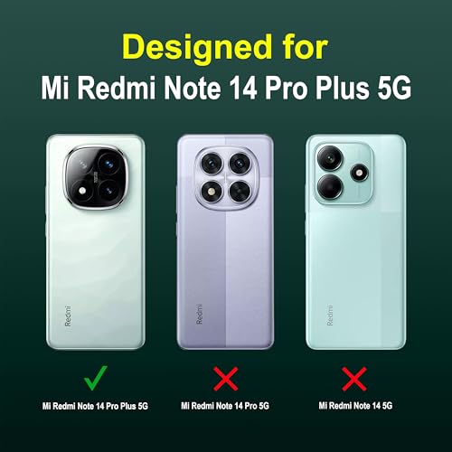 Image of amazon basics Back Case Cover for Mi Redmi Note 14 Pro Plus 5G | Compatible for Mi Redmi Note 14 Pro Plus 5G Back Cover | Liquid Silicon Magic Case with Camera Protection | Dark Green