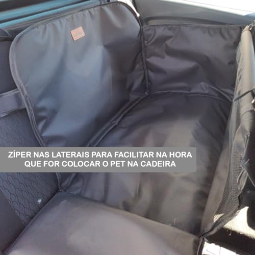Cadeira Assento Grande Para Viajar Com Pet Seguro Confortável Viagem Cachorro Porte Médio Carro Tran
