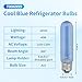 4-Pack 7006999 Lamp Blue Glass Bulb Light Replacement Fit for Sub-Zero E26 40W, Part# 3030030 40 watt sub Zero Light Bulb