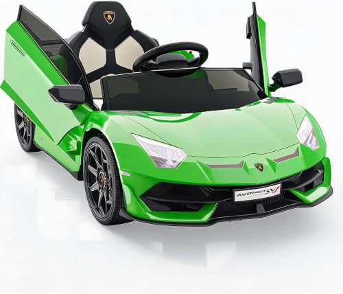 Hetoy Ride on Car for Kids 12V Licensed Lamborghini Electric Vehicles