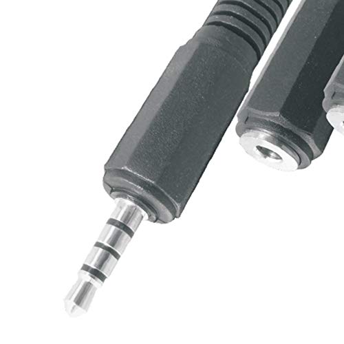 Image of MX 4 POLE EP ST. MALE 3.5MM / 2X4 POLE EP ST. FEMALE 3.5MM CORD 1.5MTR.