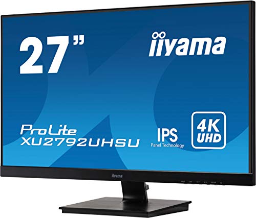 iiyama ProLite XU2792UHSU B1 LED display 68 6 cm 27 3840 x 2160 pixels 4K Ultra HD Neuf - vue 6