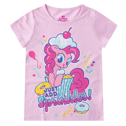 My Little Pony Girls 3 Pack Short Sleeve T-Shirt for Big Kids4