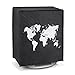kwmobile Cover Protettiva Compatibile con Thermomix Bimby TM5 / TM6 - Copertina Antipolvere Cooking Blender Contorni Bianco/Nero