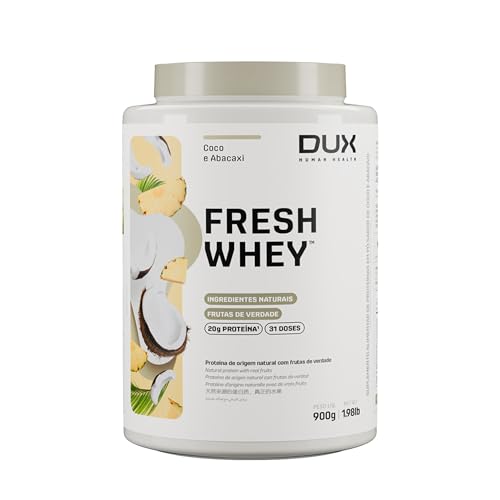 Fresh Whey (900g) - Abacaxi e Coco, Dux Nutrition
