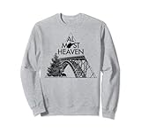 Cool WV Art Gift - Almost Heaven West Virginia Souvenir Sweatshirt
