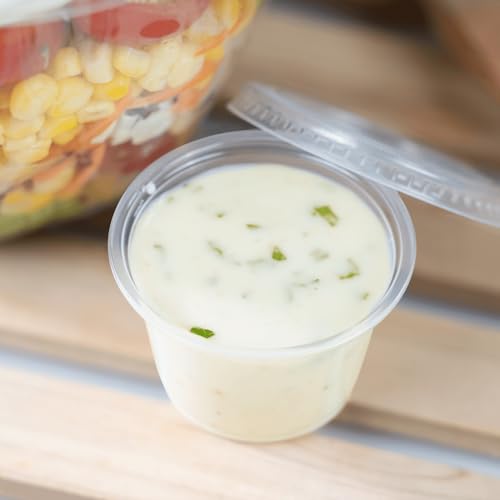 Image of Karat 2.5oz Jello Shot Cups - Polypropylene - 2,500 Case - Ideal Condiment Containers /Souffle Cups - Dressings, Sauces, Dips - FP-P250-PP