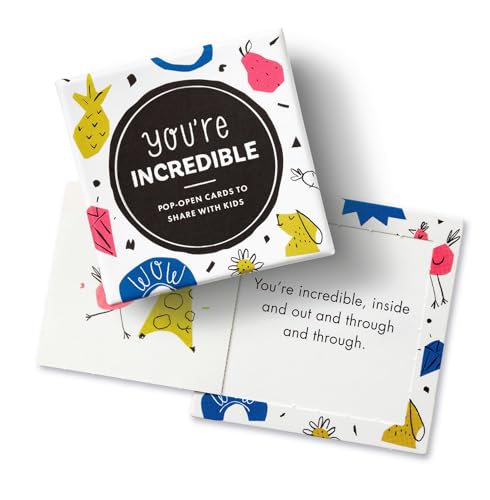 Compendium ThoughtFulls for Kids — You're Incredible — 30 Pop-Open Cards to Share with Kids, Each with a Different Inspiring Message Inside