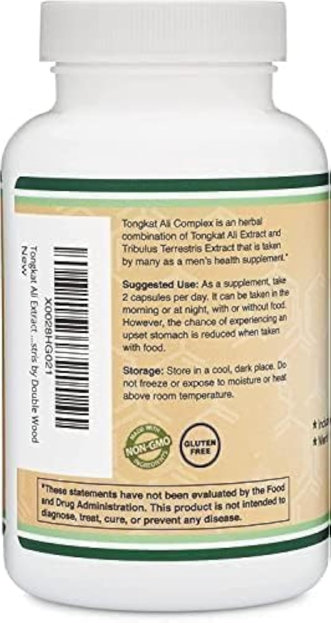 Tongkat Ali Extract Capsules, 1,020mg Health Support
