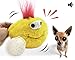 YOGADOG Interactive Plush Squeaky Dog Toys, Crazy Bouncer, Electronic motion Pet Toy for Prevent Boredom