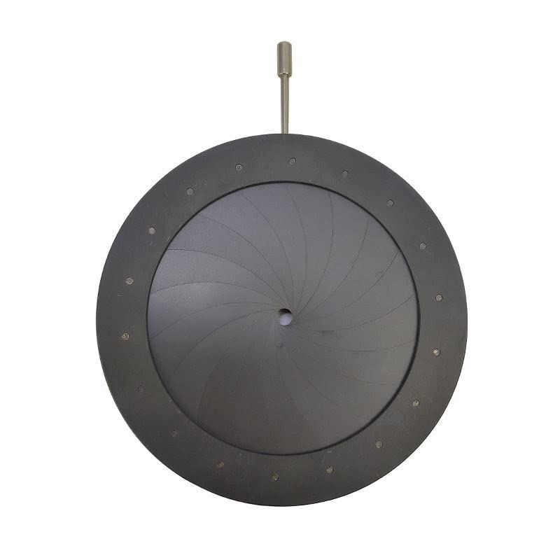 Microscope 4-60mm Metal Zoom Optical Amplifying Iris Diaphragm Aperture Condenser 18 Blades for Digital Camera Microscope Adapter