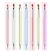 NMKL38 7PCS Ombre Nail Design Brushes, UV Gel Nail Drawing Painting Brush Pen Set with Nylon Hair Acrylic Handle, Professional Nail Art Tool