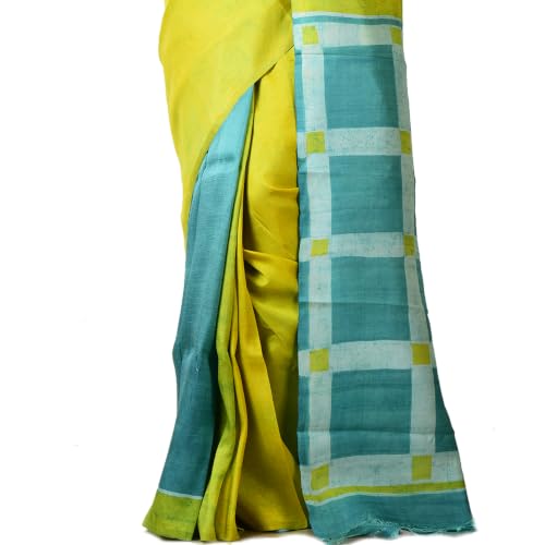 3stones pure silk saree in pure silk – image 7