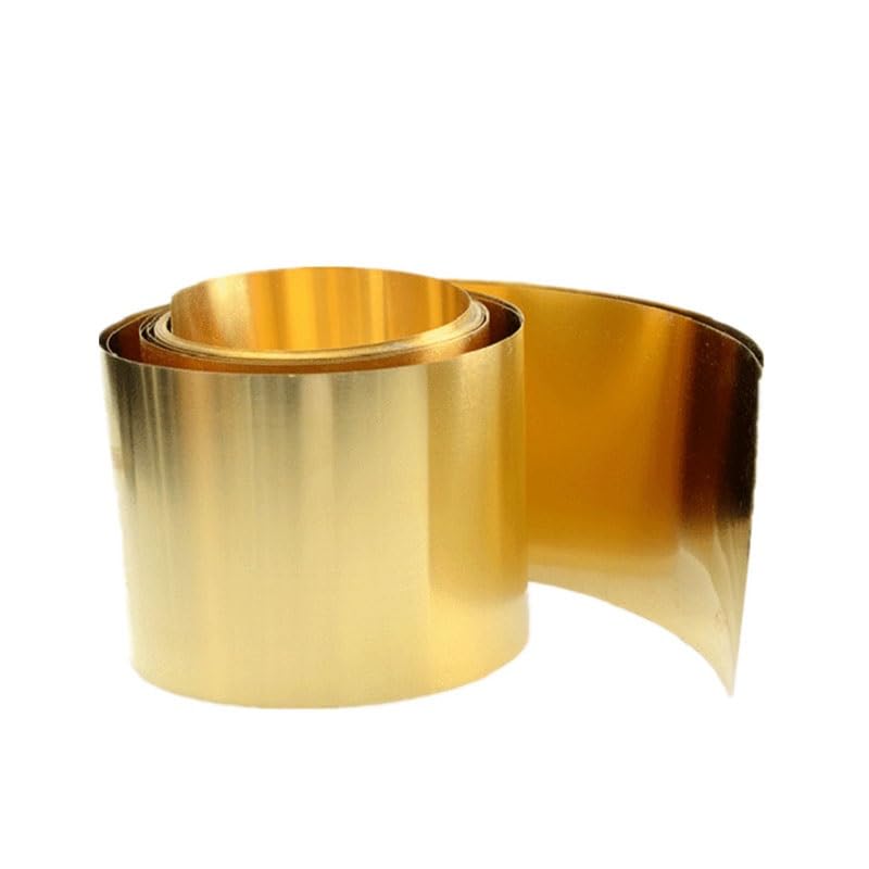 Metalen plaat Messing Dikte 0,01 mm 0,02 mm 0,03 mm 0,04 mm 0,05 mm 0,08 mm 0,1 mm 0,2 mm 0,3 mm 0,4 mm 0,5 mm 0,6 mm 0,7 mm 0,8 mm 1 mm mechanisch