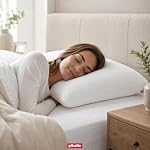 PIKOLIN Pack 2 Almohadas Hotel Viscoelásticas 70cm Doble Funda