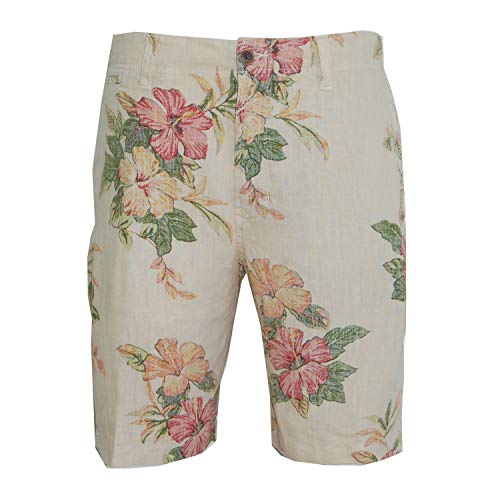 Tori Richard Linen Hi Shorts – Aveia, Oatmeal, 36