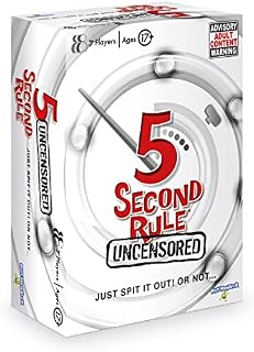 Interplay GF004 5 Second Rule Uncensored Drinking Games, Multi, 17.78 x 6.35 x 12.7 Centimeters