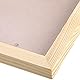 Tebery 4 Stück Bilderrahmen DIN A4, 21x30cm Fotorahmen Zertifikatsrahmen Naturholz, Vintage Posterrahmen Natur aus MDF mit Acrylglas