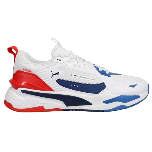 PUMA Mens BMW MMS R-Fast Lace Up Sneakers Shoes Casual - White